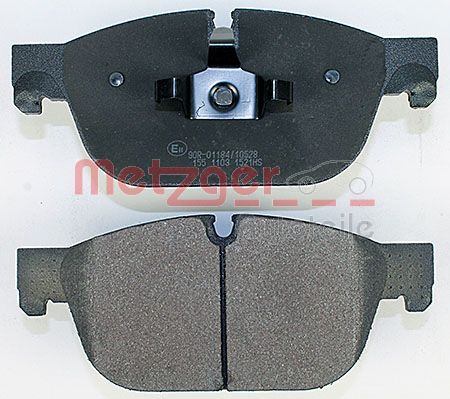 METZGER 1170619 GREENPARTS Bremsbelagsatz, Scheibenbremse
